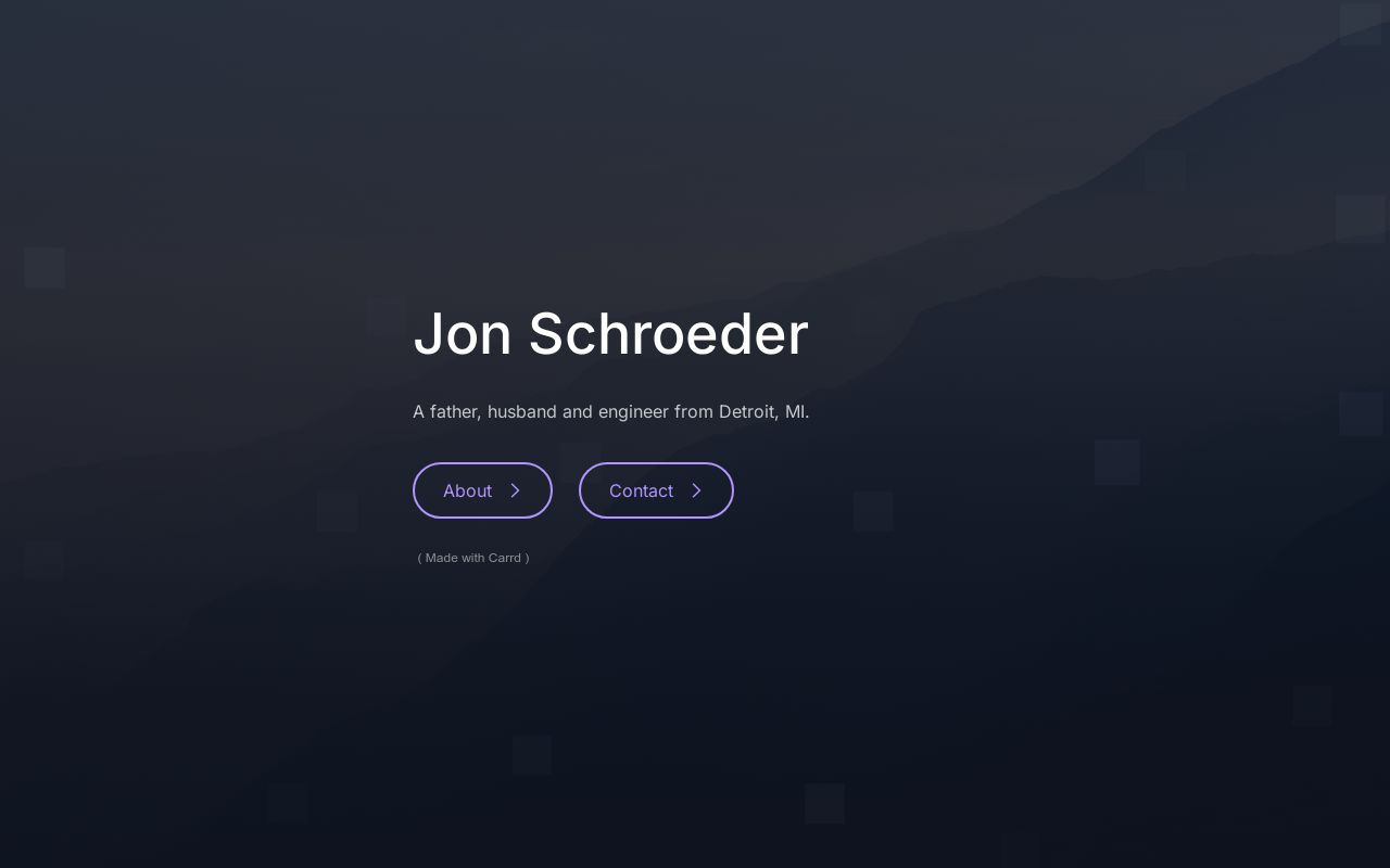 Carrd profile picture for @jonsch